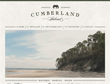 Tablet Screenshot of cumberlandisland.com